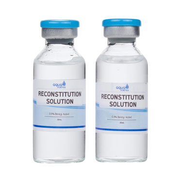 Reconstitution Solution 2-Pack - 30ml - Ultra Clean Solution in Premium Glass Vials | Made in USA