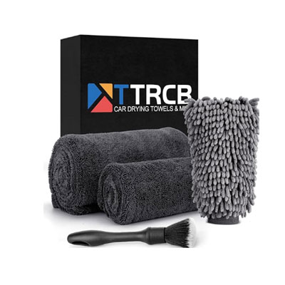 2 Pack 1300 GSM Car Drying Towel, Microfiber Towels for Cars - 36