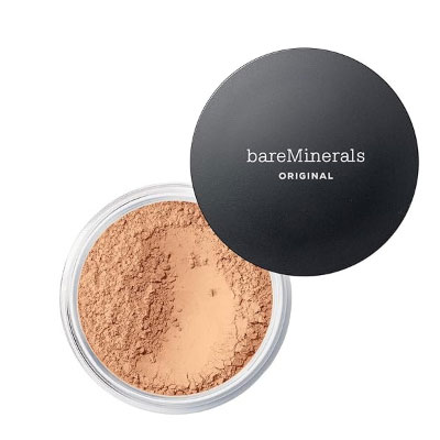 bareMinerals Original Loose Powder Foundation SPF 15, Clean Mineral Powder Face Makeup, Sheer-to-Full Coverage, Talc-Free, Non-Comedogenic, Vegan