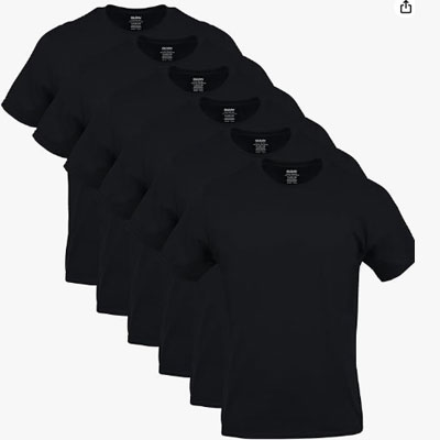 Gildan Mens Crew T-Shirts, Multipack, Style G1100