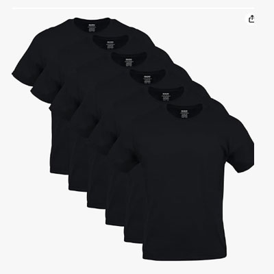 Gildan Mens Crew T-Shirts, Multipack, Style G1100