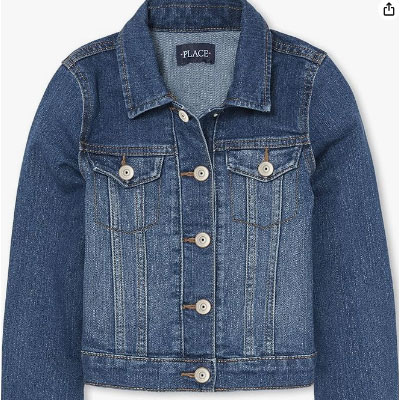 The Children's Place Girls' Denim Jacket