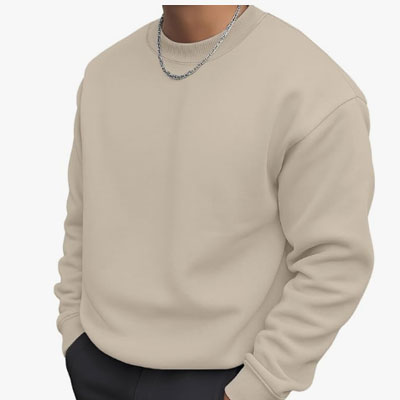 Sailwind Men's Crewneck Casual Sweatshirt Long Sleeve Fashion Cotton Pullovers