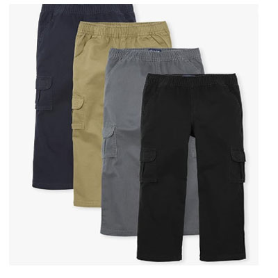 The Children's Place Pull on Cargo Pants,multipacks