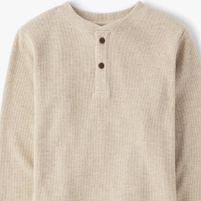 The Children's Place boys Long Sleeve Thermal Henley Shirt