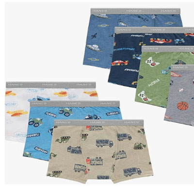 Hanes boys Potty Trainer Underwear, Boxer Briefs & Briefs Available, 6-packBaby and Toddler Training Underwear